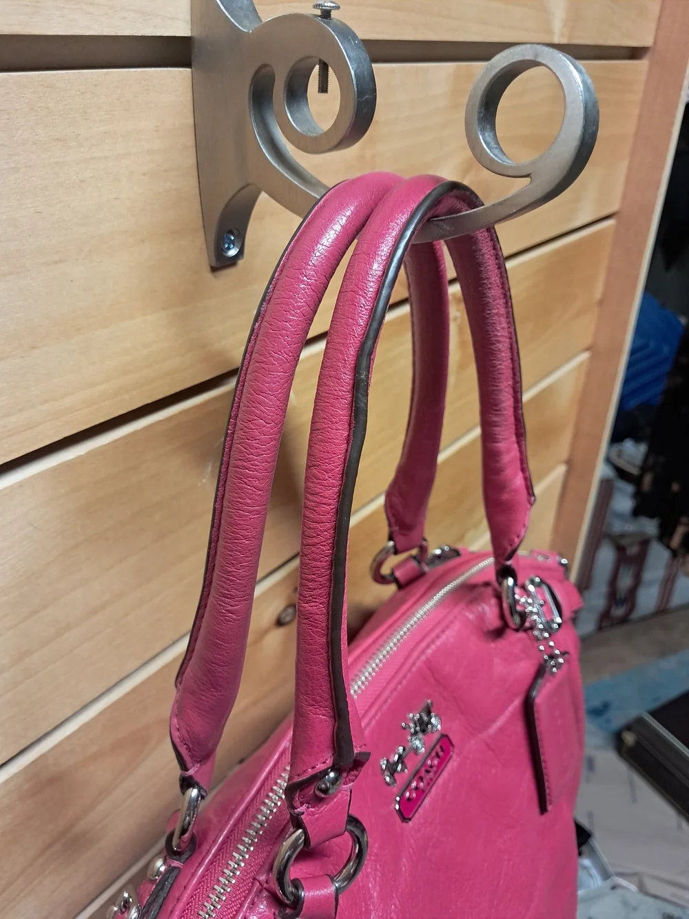 Coach Madison Lindsey Satchel Excellent Condition